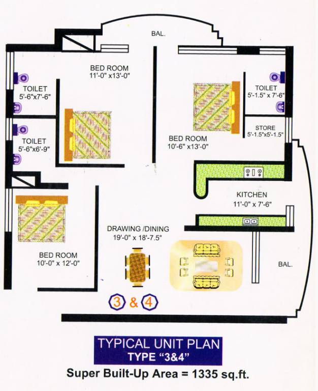  extension apartments Floor Plan Floor Plan