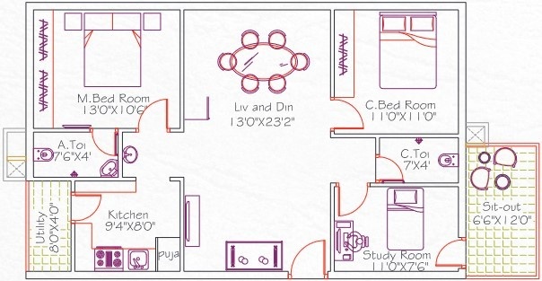  ornate Floor Plan Floor Plan