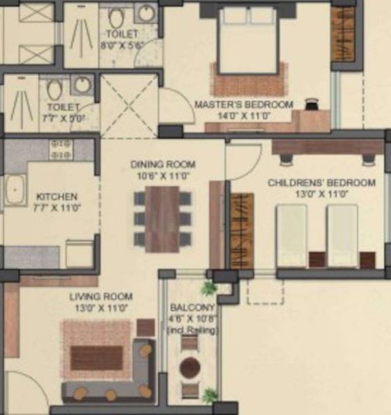  crest Floor Plan Floor Plan
