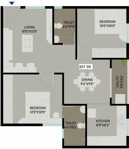  classic-2 Floor Plan Floor Plan
