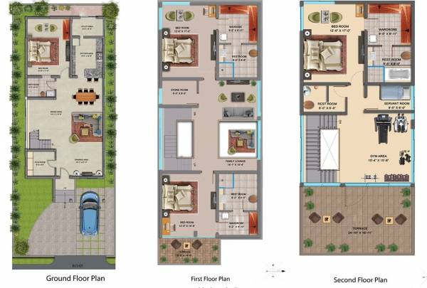  clover-villas Floor Plan Floor Plan