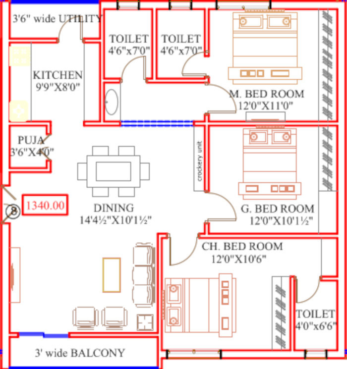 Floor Plan springfield apartments Floor Plan Floor Plan
