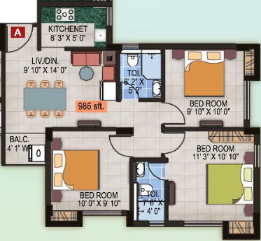  fantasia phase ii Floor Plan Floor Plan