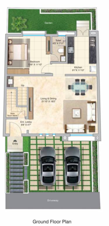 notting hill phase 1 Floor Plan Ground Floor Plan