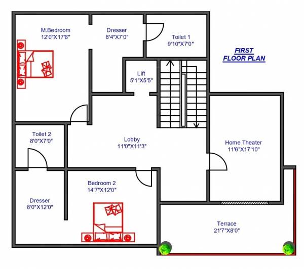 kingston-park Floor Plan First Floor Plan