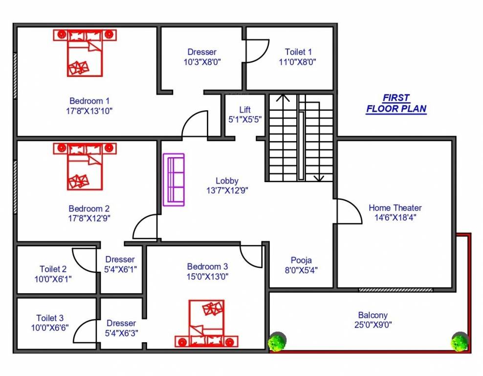  kingston park Floor Plan First Floor Plan