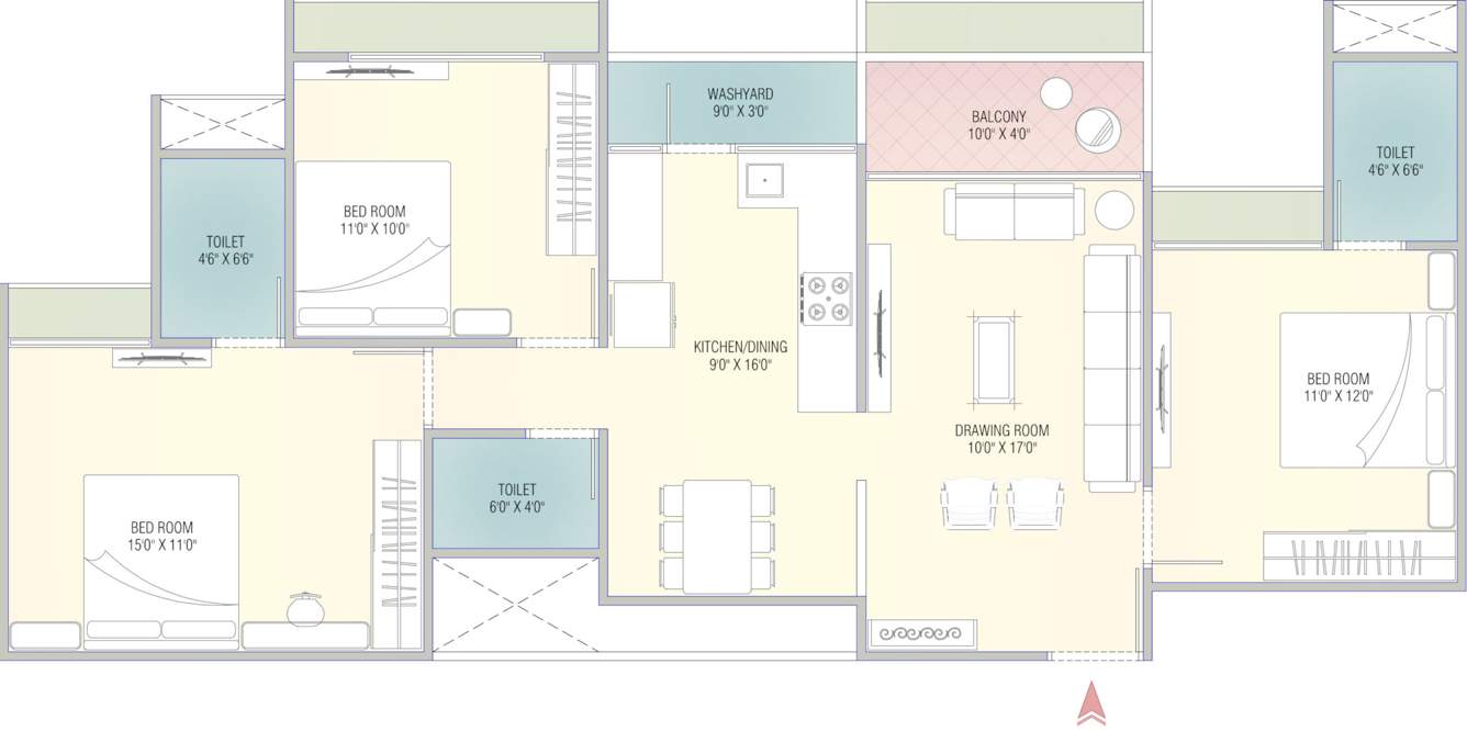  turquoise greens Floor Plan Floor Plan