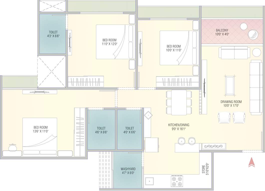  turquoise greens Floor Plan Floor Plan