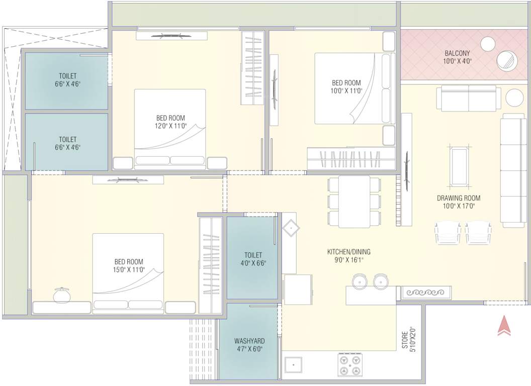  turquoise greens Floor Plan Floor Plan