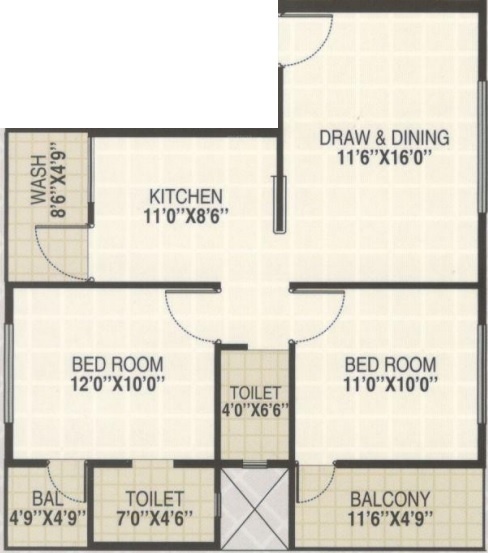  sai apartment 11 Floor Plan Floor Plan