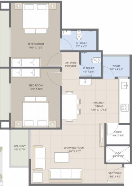  heights Floor Plan Floor Plan