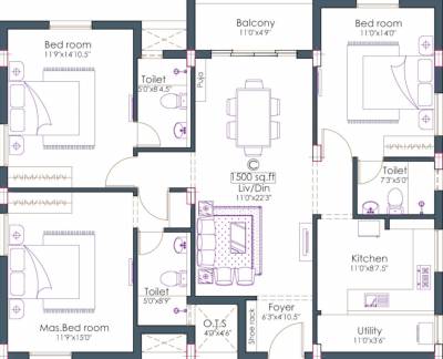  mullai-residences Floor Plan Floor Plan