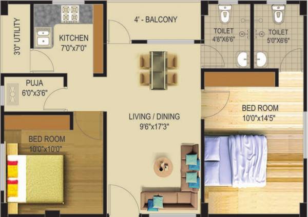  suhita-nilayam Floor Plan Floor Plan