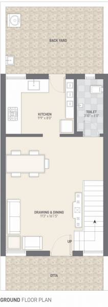  vraj-vihar-homes Floor Plan Ground Floor Plan