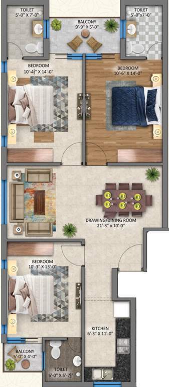  homes 1 Floor Plan Floor Plan