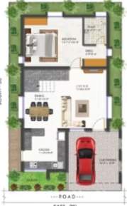 green avenues Floor Plan Ground Floor Plan