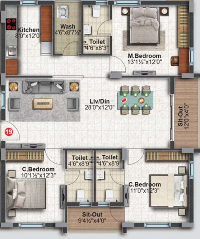 Floor Plan balaji divine Floor Plan Floor Plan