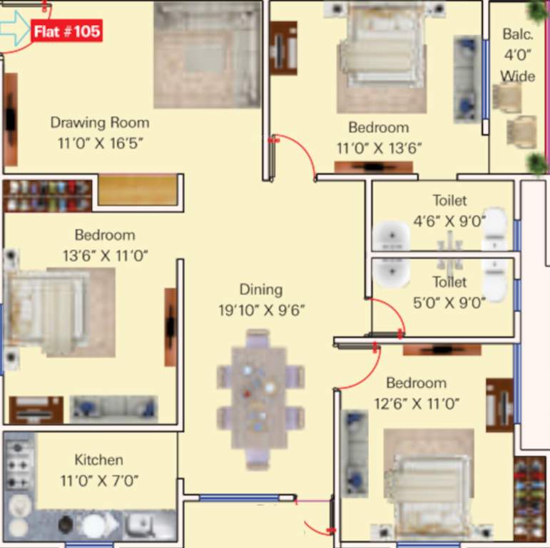 city Floor Plan Floor Plan