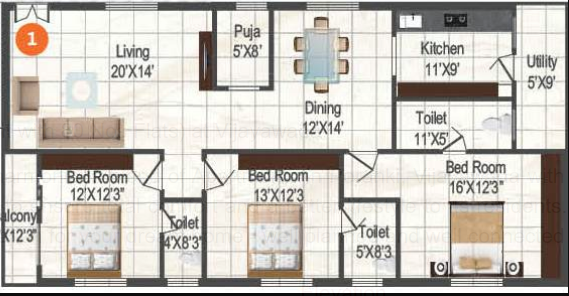  icon-heights Floor Plan Floor Plan
