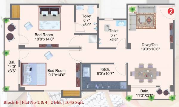 aradhya-enclave-phase-1 Floor Plan Floor Plan