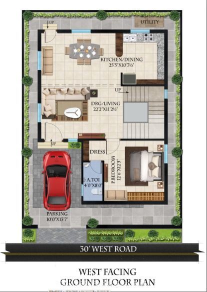Ground Floor Plan venice city Floor Plan Ground Floor Plan