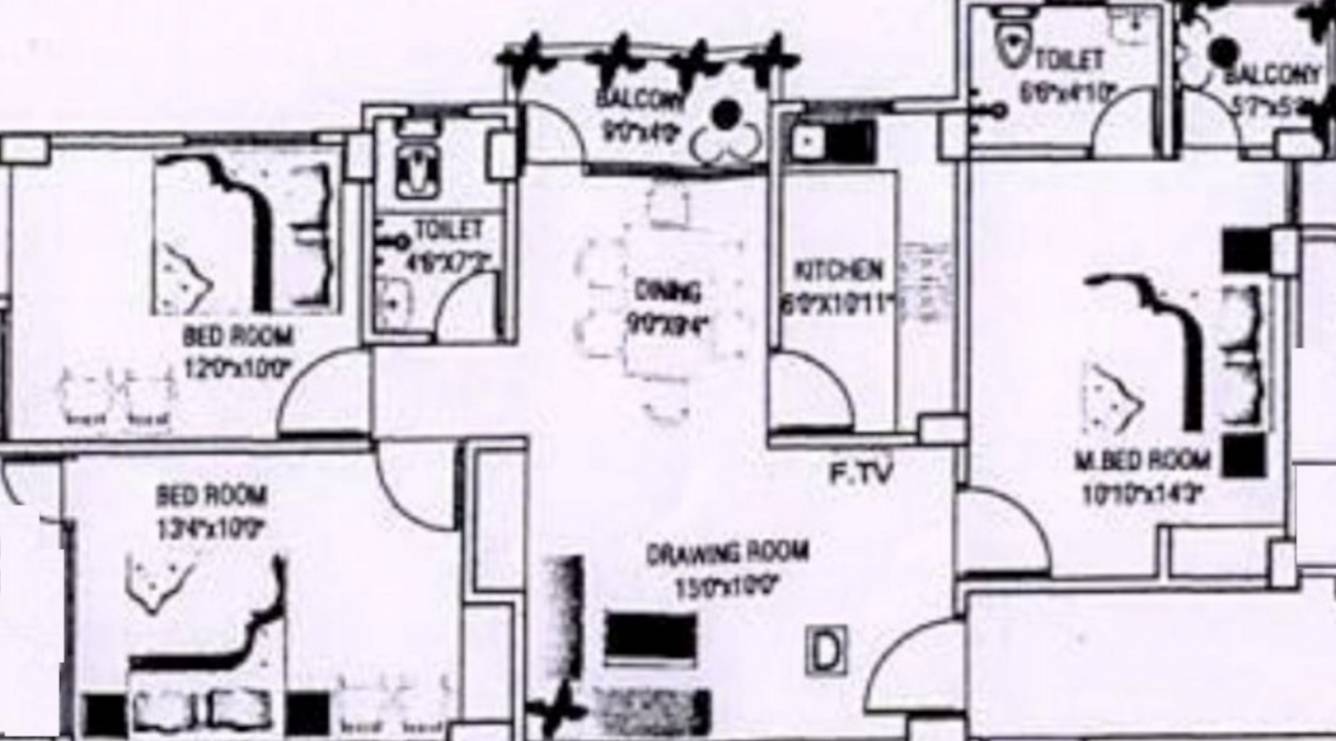 Floor Plan radha kaushal seva apartment Floor Plan Floor Plan