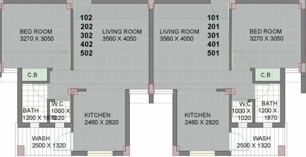  pmay-sayajipura Floor Plan Floor Plan