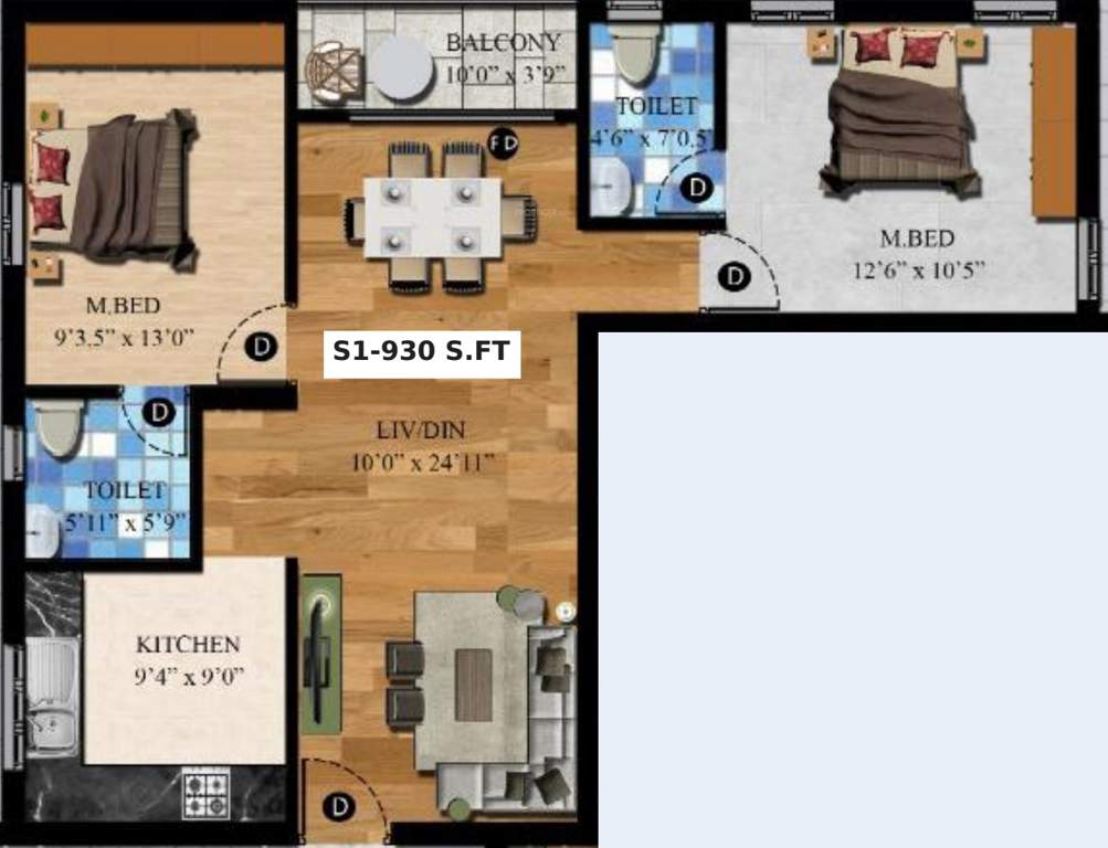  volt Floor Plan Floor Plan