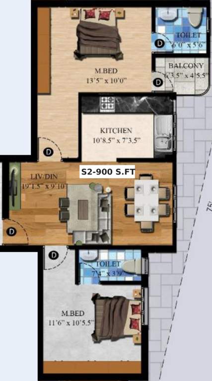  volt Floor Plan Floor Plan