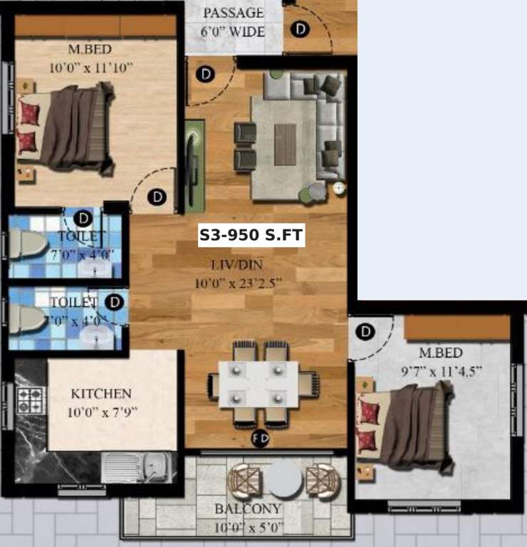  volt Floor Plan Floor Plan