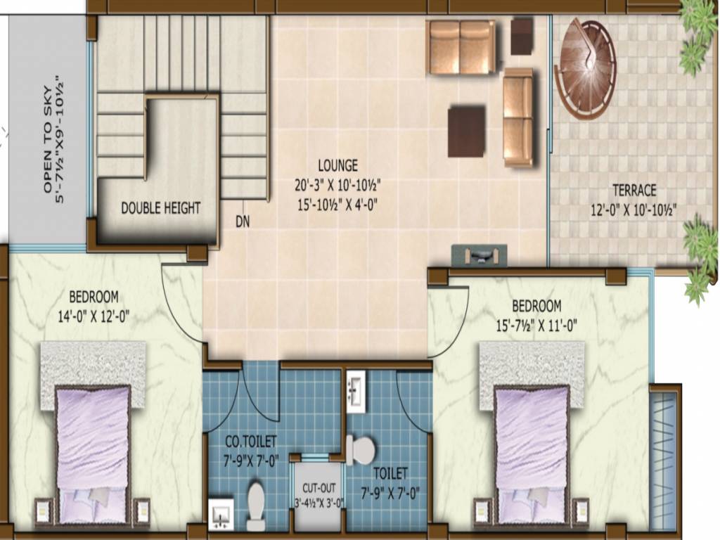  divine colonia villa Floor Plan First Floor Plan