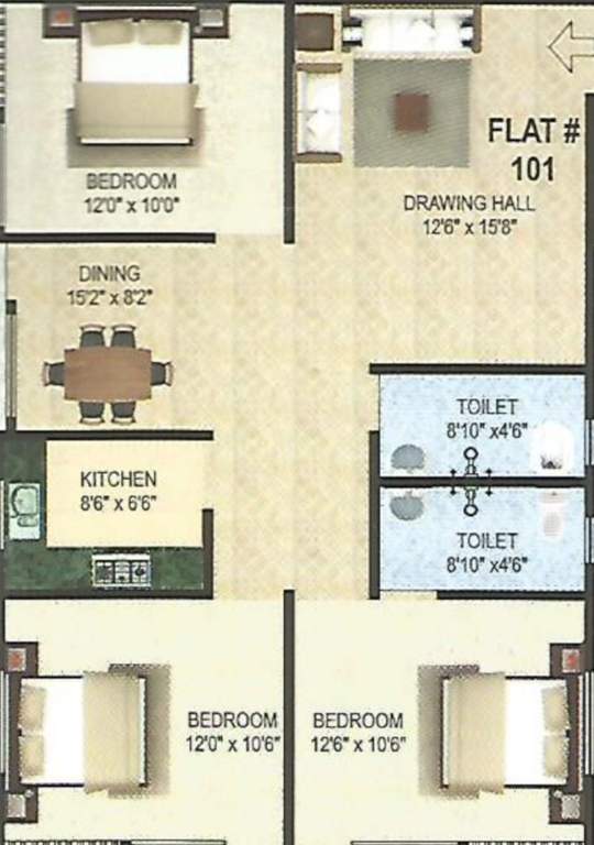 ramanand enclave Floor Plan Floor Plan
