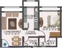 Ecohomes Park Floor Plan (1BHK+1T)