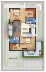 First Floor Plan palm-springs Floor Plan First Floor Plan