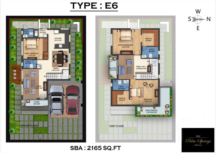  palm springs Floor Plan Floor Plan