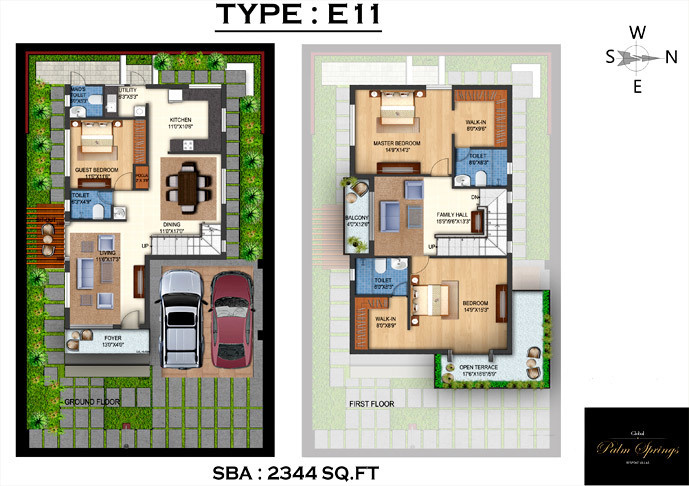  palm springs Floor Plan Floor Plan