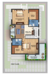 First Floor Plan palm-springs Floor Plan First Floor Plan