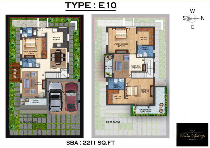  palm springs Floor Plan Floor Plan