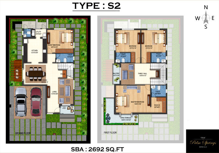  palm springs Floor Plan Floor Plan