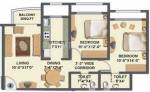 Floor Plan (2BHK+2T) Ecohomes Park Floor Plan (2BHK+2T)
