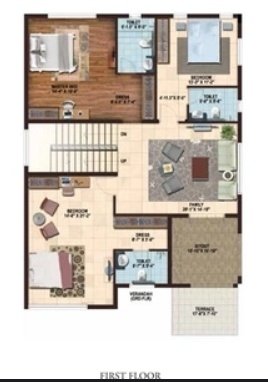 amber Floor Plan First Floor Plan