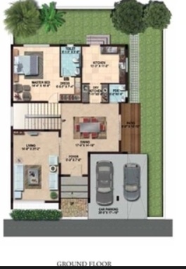 amber Floor Plan Ground Floor Plan