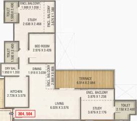  peninsula-c Floor Plan Floor Plan