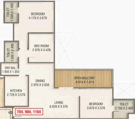  peninsula-c Floor Plan Floor Plan