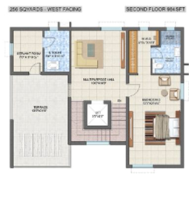  woods Floor Plan Terrace Floor Plan