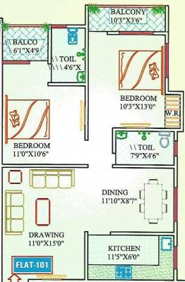 Floor Plan gauri-dev-residency Floor Plan Floor Plan