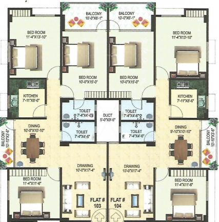  dharmsheela-nandan-enclave Floor Plan Floor Plan