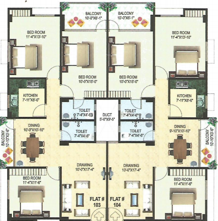  dharmsheela nandan enclave Floor Plan Floor Plan
