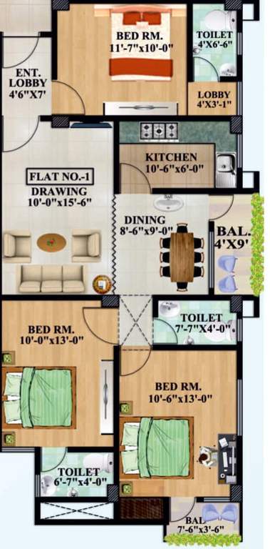 macha swami sai palace Floor Plan Floor Plan
