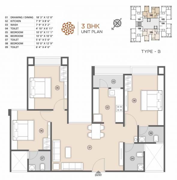  akshar-elysium Floor Plan Floor Plan